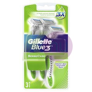 Gillette Blue3 eldobható borotva 3db Sensecare 11000502