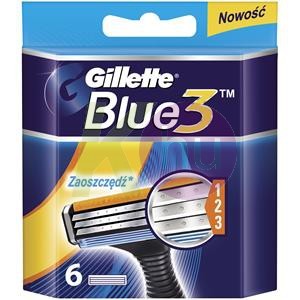 Gillette Gillette Blue3 betét 6db 11000537