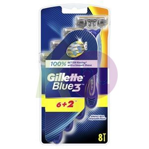 Gillette Blue3 eldobható borotva 6+2db 11000540