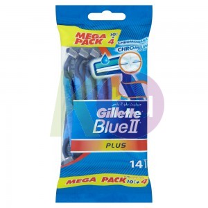 Gillette Gillette Blue II. Plus eldobható borotva 10+4db 11000543