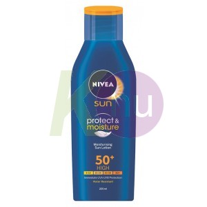 Nivea naptej 200ml Protect&Moisture FF50+ 11002002