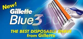 Gil. 13 kar.csom blue3 készülék 1 betéttel + Sensitive bor.gél 75ml  11008831