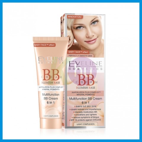 Eveline BB Multifunkciós krém 50ml középbarna bőr 11190174