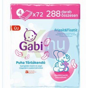 Gabi törlökendö 4*72db Puha 11246061