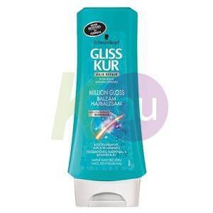 Gliss Kur balzsam 200ml Million Gloss 11282132