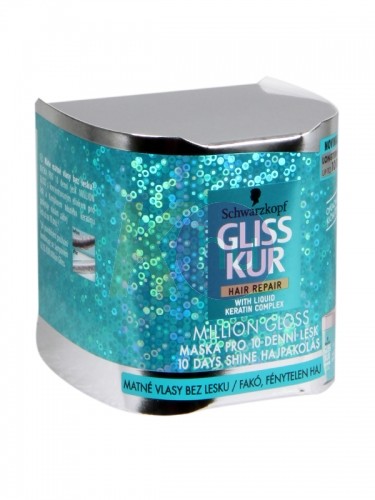 Gliss Kur int. tég. pakolás 200ml Million Gloss 11282134