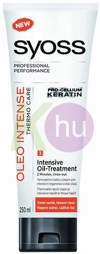 Syoss hajpakolás 250ml Oleo Intense Thermo Care 11950118