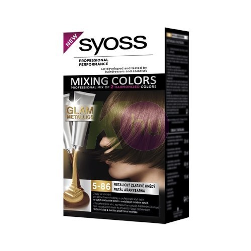 Syoss Mixing Color 5-86 Metál Aranybarna 11950119