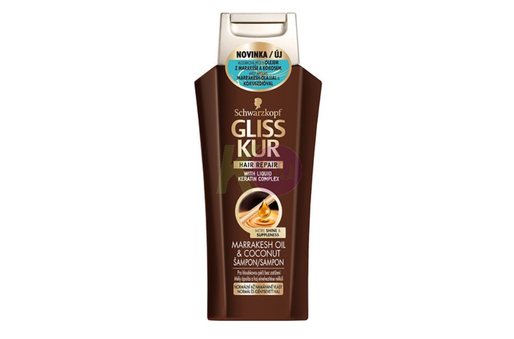 Gliss Kur sampon 250ml Marrakesh Olaj & Kókuszdió 11950127