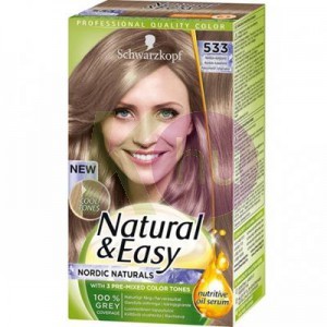 Natural&Easy hajfesték 533 Int. Hamvas Szőke 11950183