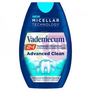 Vademecum 2in1 fogkrém+szájöblítő 75ml Adv. Clean 11968710