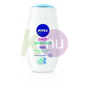 Nivea Baby testápoló tej 200ml Pure & Sensitive 12026500