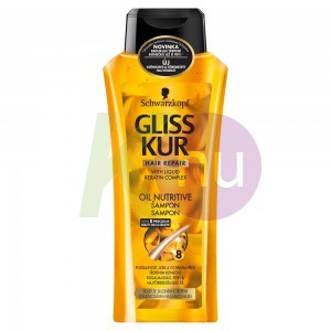 Gliss Kur sampon 400ml tápláló olaj 12031223