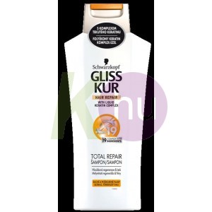 Gliss Kur sampon 400ml Teljeskörű regeneráló (TR19) 12031224