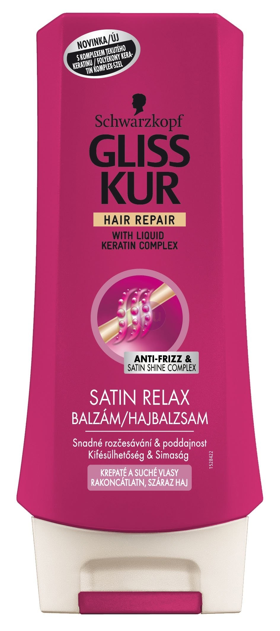 Gliss Kur balzsam 250ml Satin Relax-fény és simaság 12031267