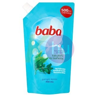 Baba foly.szap.ut 500ml Kakukkfű és teafaolaj 12101806