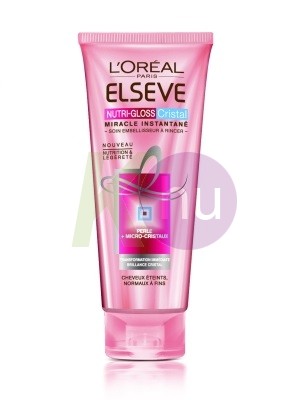 Elseve hajápoló 200ml tubusos nutri-gloss crystal 13003318