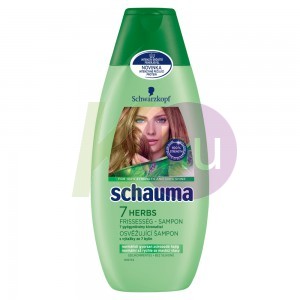 Schauma sampon 400ml 7 gyógynövény - zsíros hajra 13010800