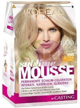 Sublime mousse 1000 valódi nagyon világos szőke 13034830