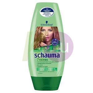 Schauma balzsam 200ml 7 gyógynövény - zsíros hajra 13046106