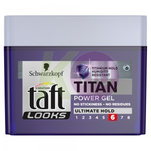 Taft zselé 250ml looks XXL titán hatás 13053502