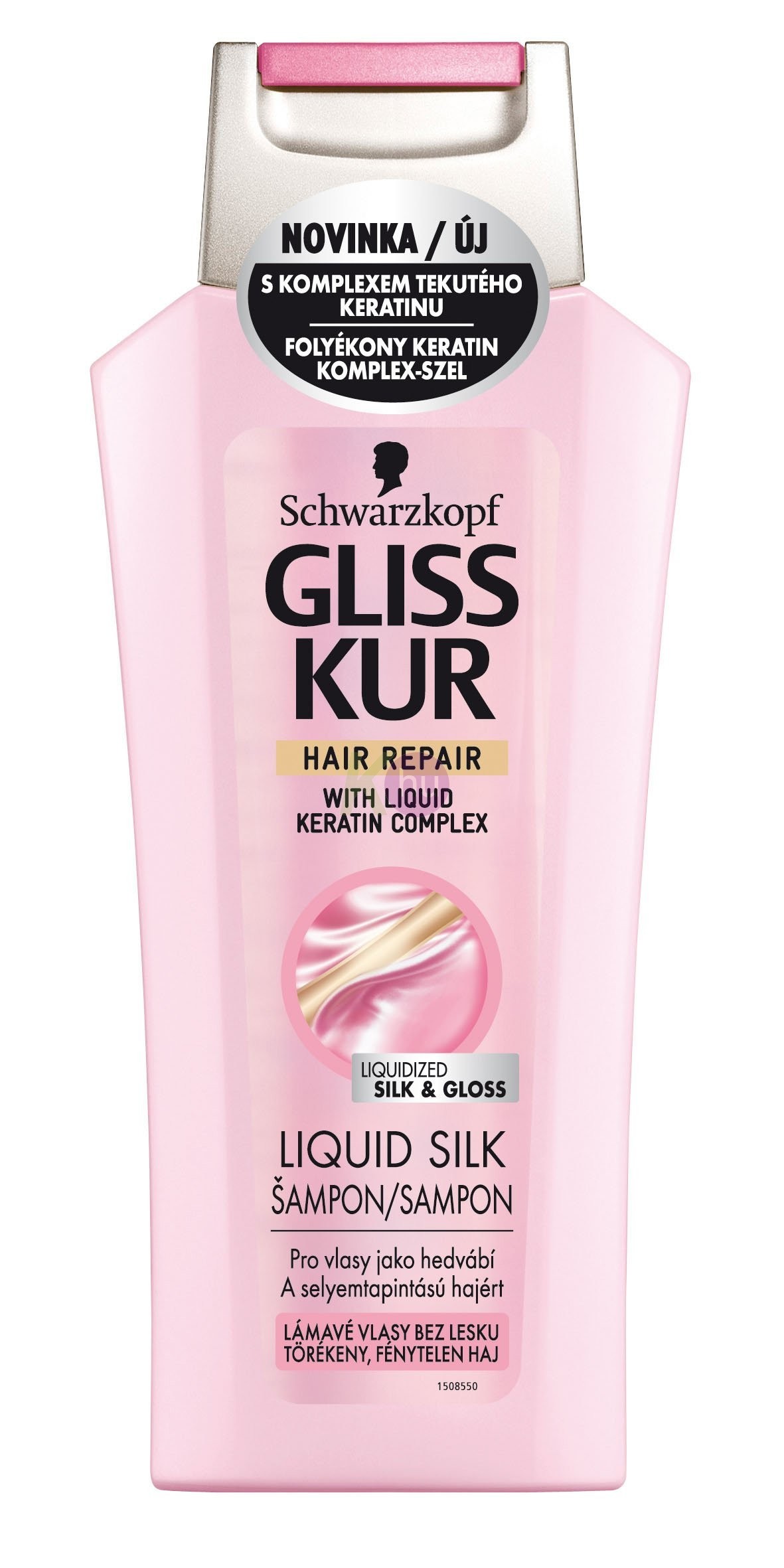 Gliss Kur sampon 250ml foly.selyem 13056401