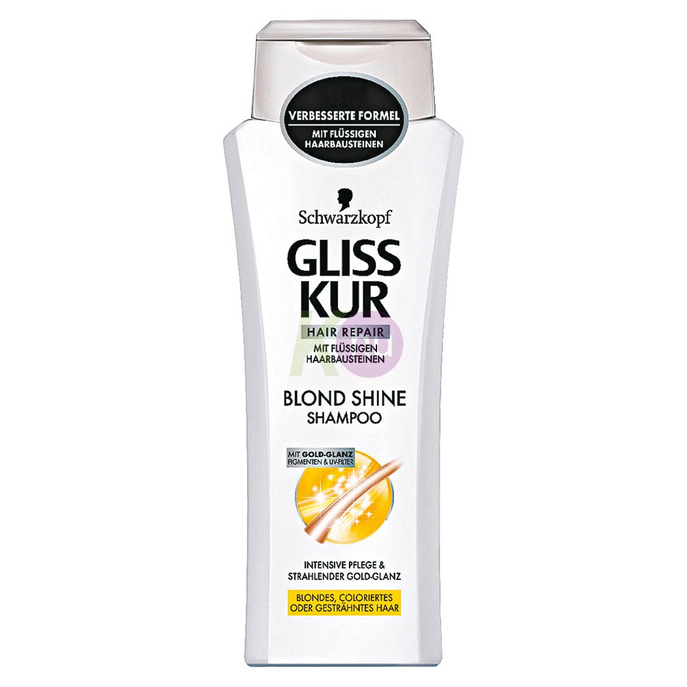 Gliss Kur sampon 250ml szőke hajra 13100700