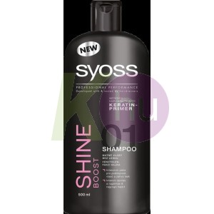 Syoss sampon 500ml Shine Boost( Fényfokozó) 13100710