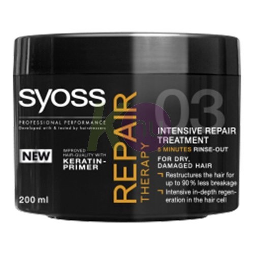 Syoss pakolás 200ml Repair (Regeneráló) 13100719