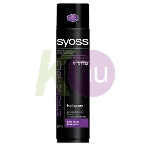 Syoss hajlakk 300ml Strong hold - Erős és rugalmas tartás 13100725