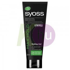 Syoss hajzselé 250ml Max hold - Maximális tartás 13100730