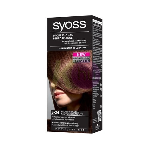 Syoss Color 5-24 fagyos gesztenye 13100769