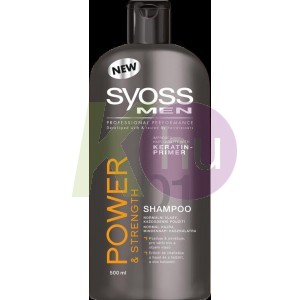 Syoss sampon 500ml Men Power&Strength 13100787