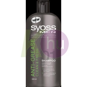 Syoss sampon 500ml Men Clean&Fresh 13100788