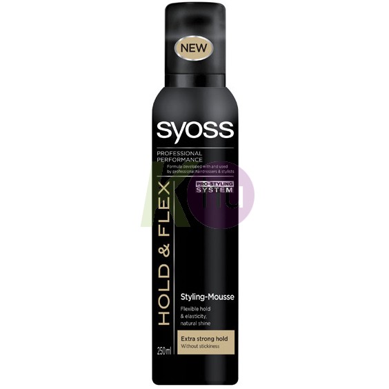 Syoss hajhab 250ml hold&flex 13100797