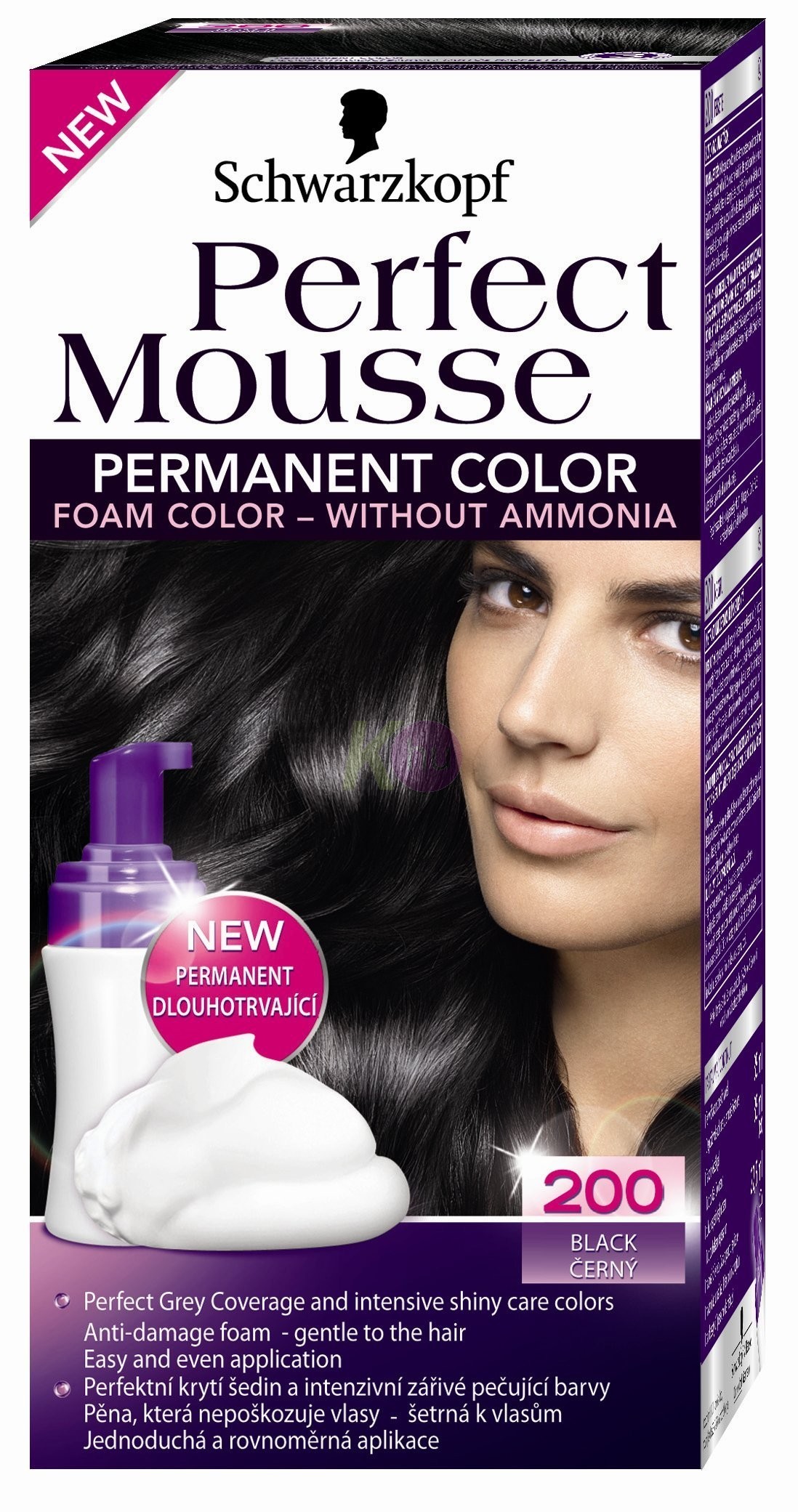 Perfect Mousse 200 fekete 13100824