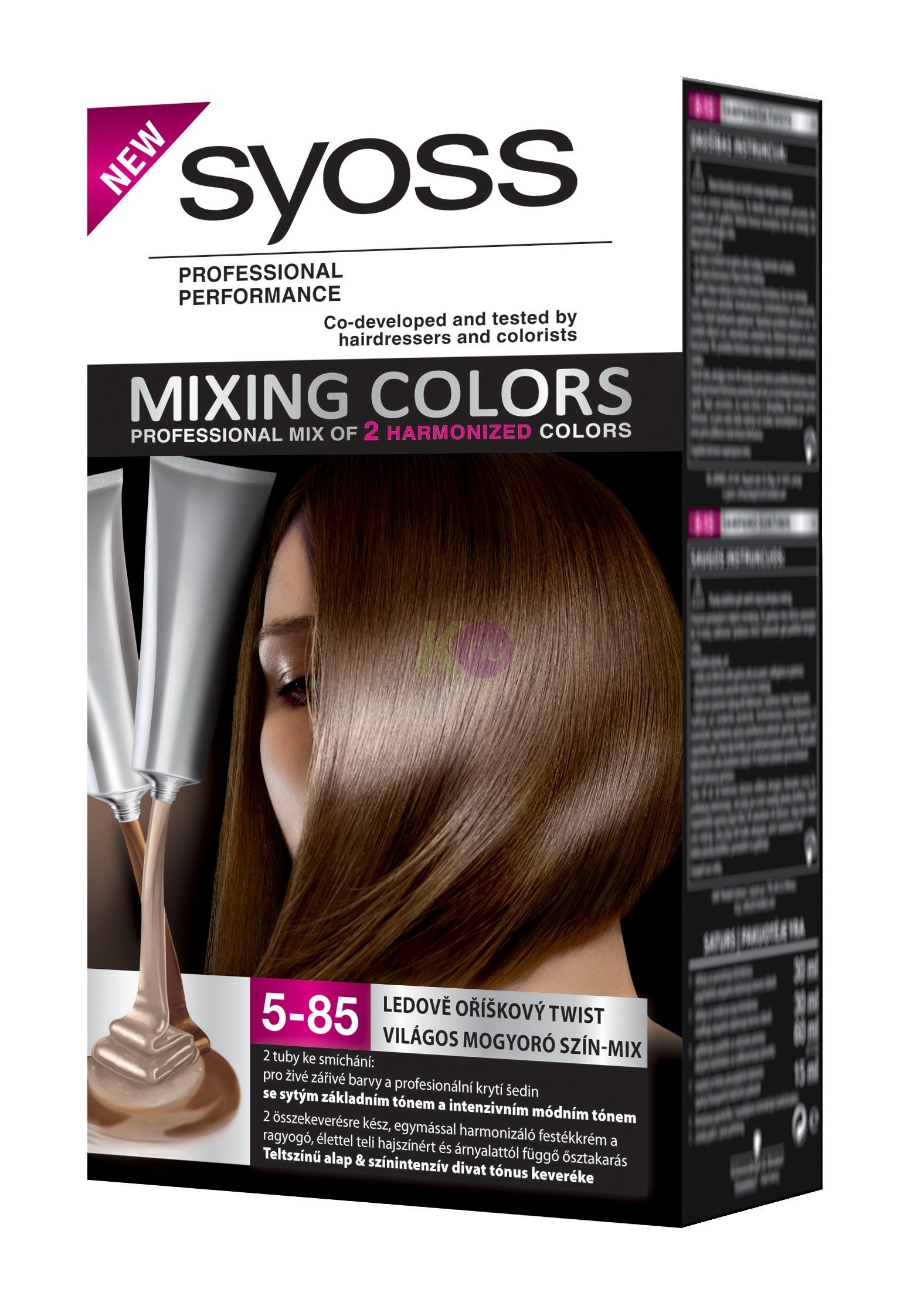 Syoss Mixing Color 5-85 Világos Mogyoró 13100854