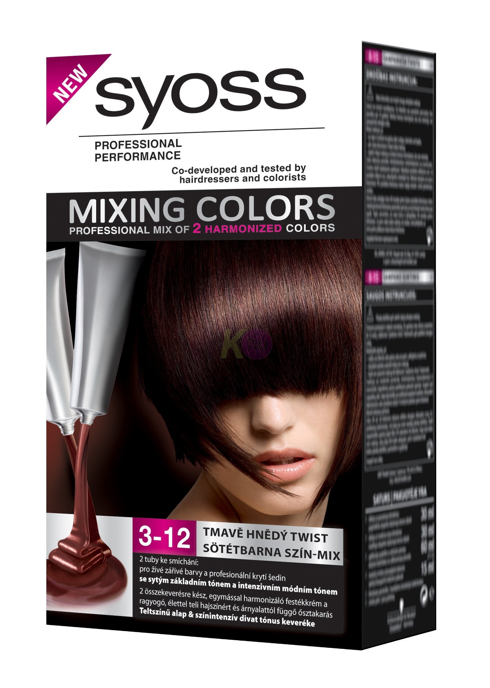 Syoss Mixing Color 3-12 Sötétbarna 13100860