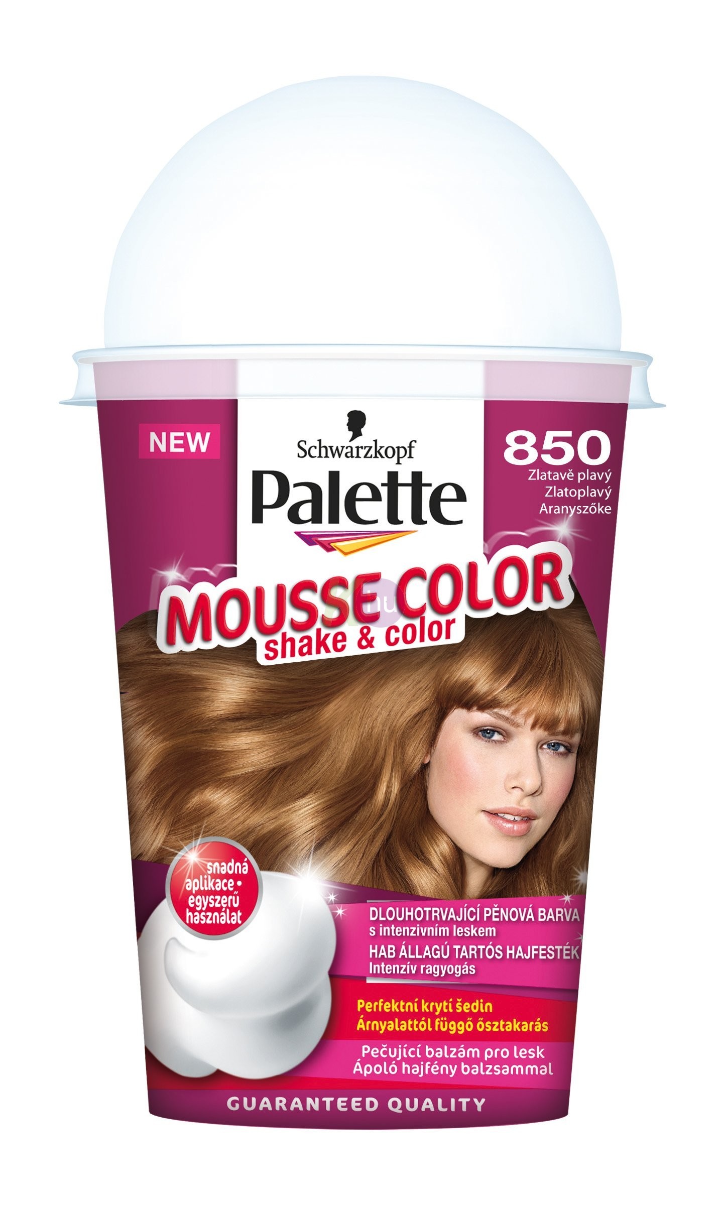 Palette Mousse Color 850 aranyszőke 13100867