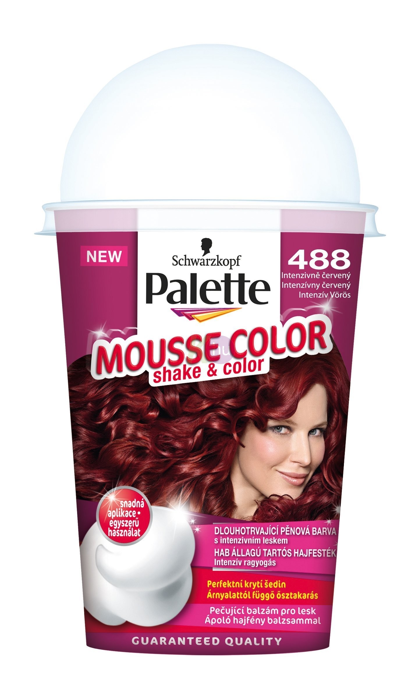 Palette Mousse Color 488 intenzív vörös 13100875