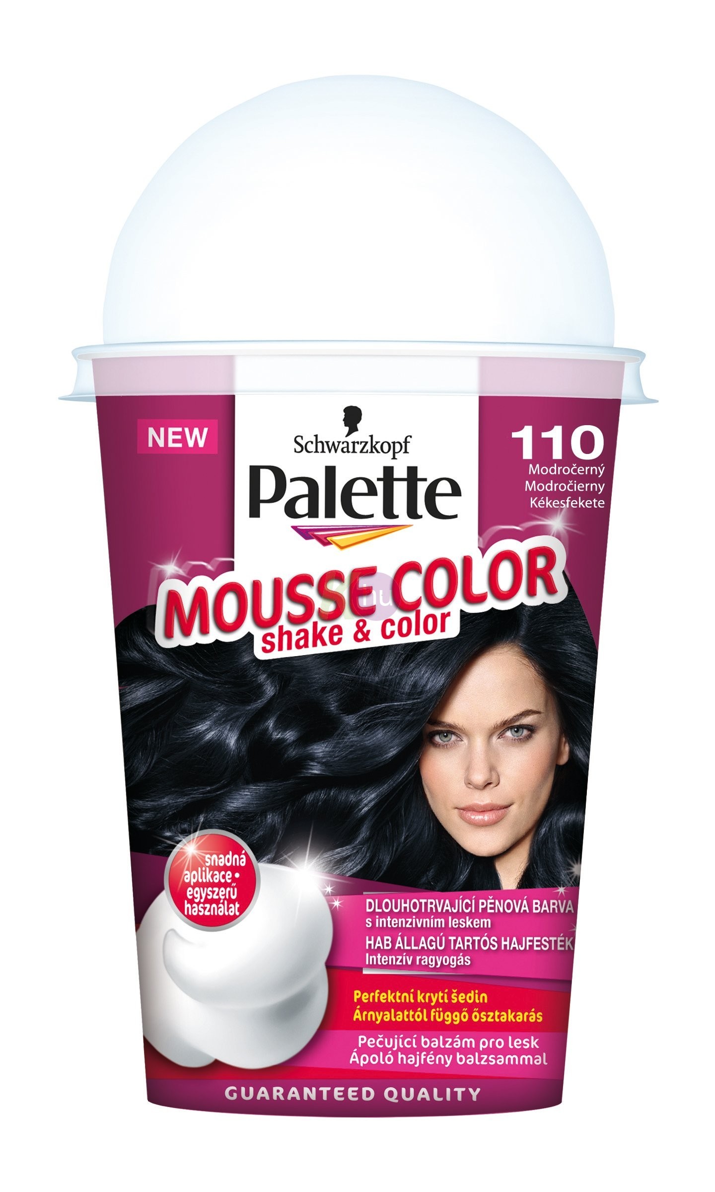 Palette Mousse Color 110 kékesfekete 13100879