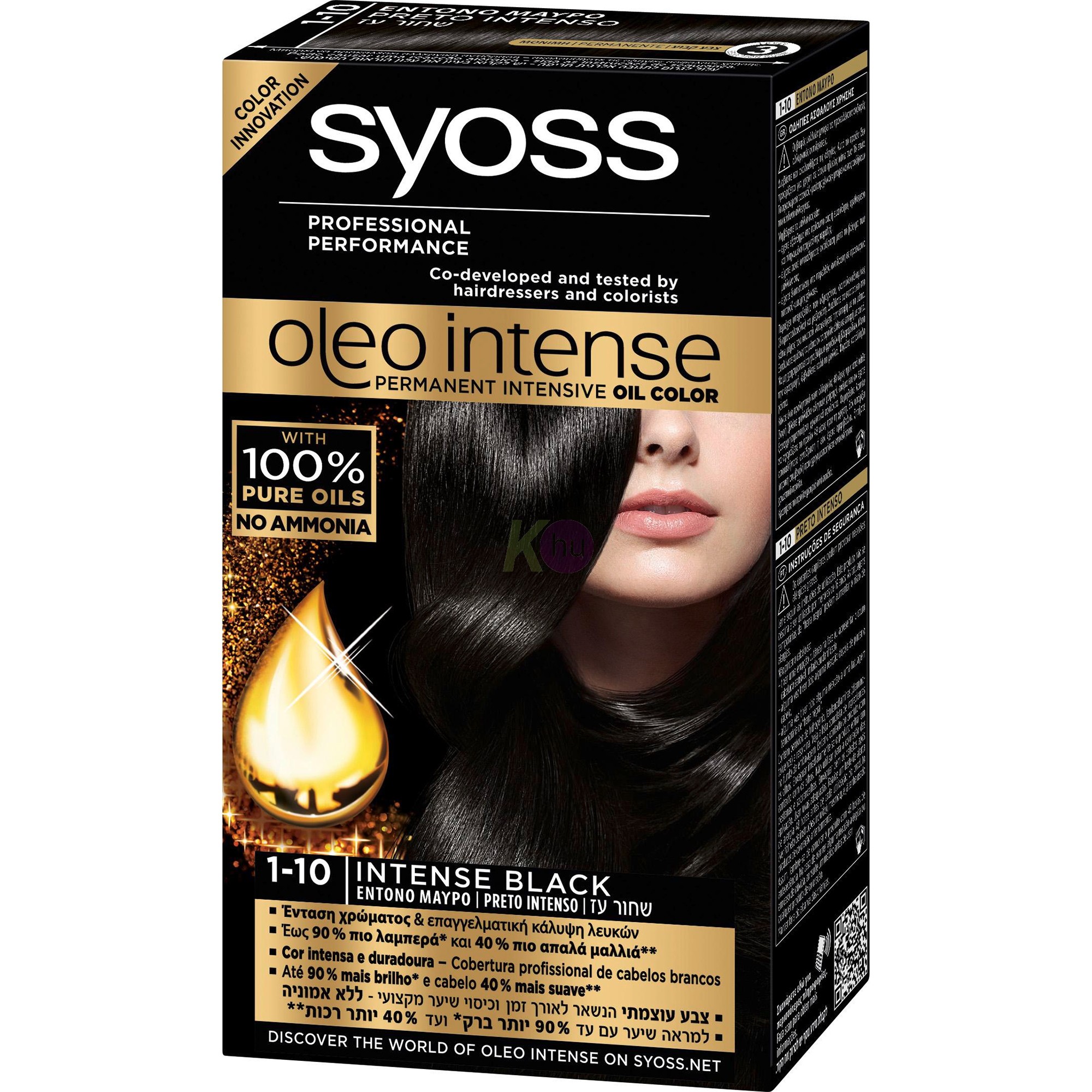Syoss Color Oleo 1-10 Int.Fekete 13100901