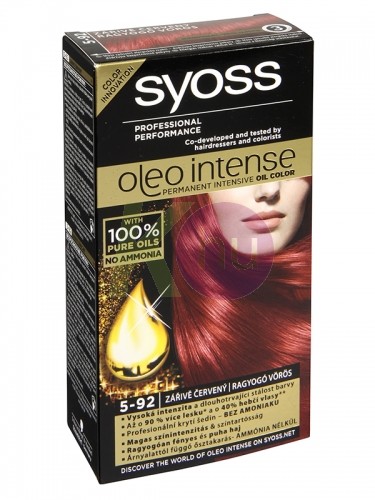 Syoss Color Oleo 5-92 Ragyogó vörös 13100907