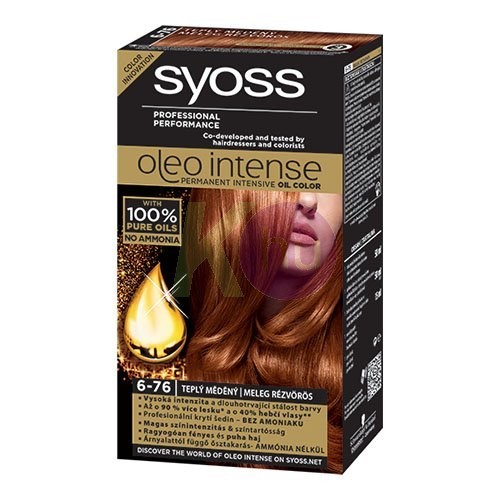 Syoss Color Oleo 6-76 Meleg Rézvörös 13100909