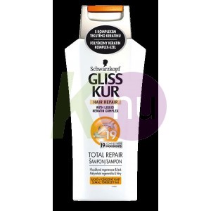 Gliss Kur sampon 250ml Teljeskörű regeneráló (TR19) 13108900