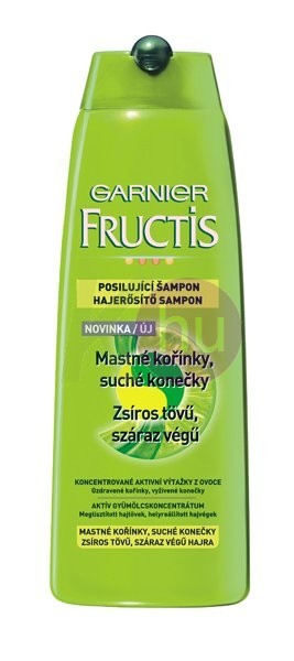 Fructis sampon 250ml zsiros tövü 13145200