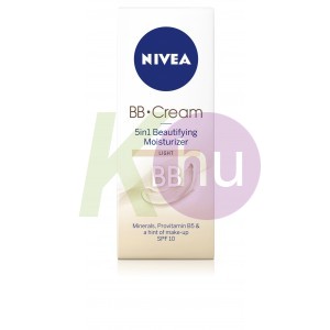 Nivea Visage Nivea V. BB 5in1 arckrém 50ml Hidratáló Világos bőrre 13171165