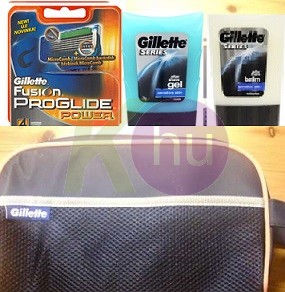 Gillette Gil. kar.csom fusion prog.pow.borotva+bor.gél 75ml+mini afterbalzs+neszeszer 13503139