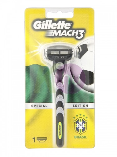 Gillette Gil. Mach3 kesz. + 1 betet Brazil 13503151
