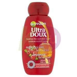 Garnier Ultra Doux Garnier Ultra Doux sampon 250ml Argánolaj és Áfonya/festett és melírozott hajra 14006154